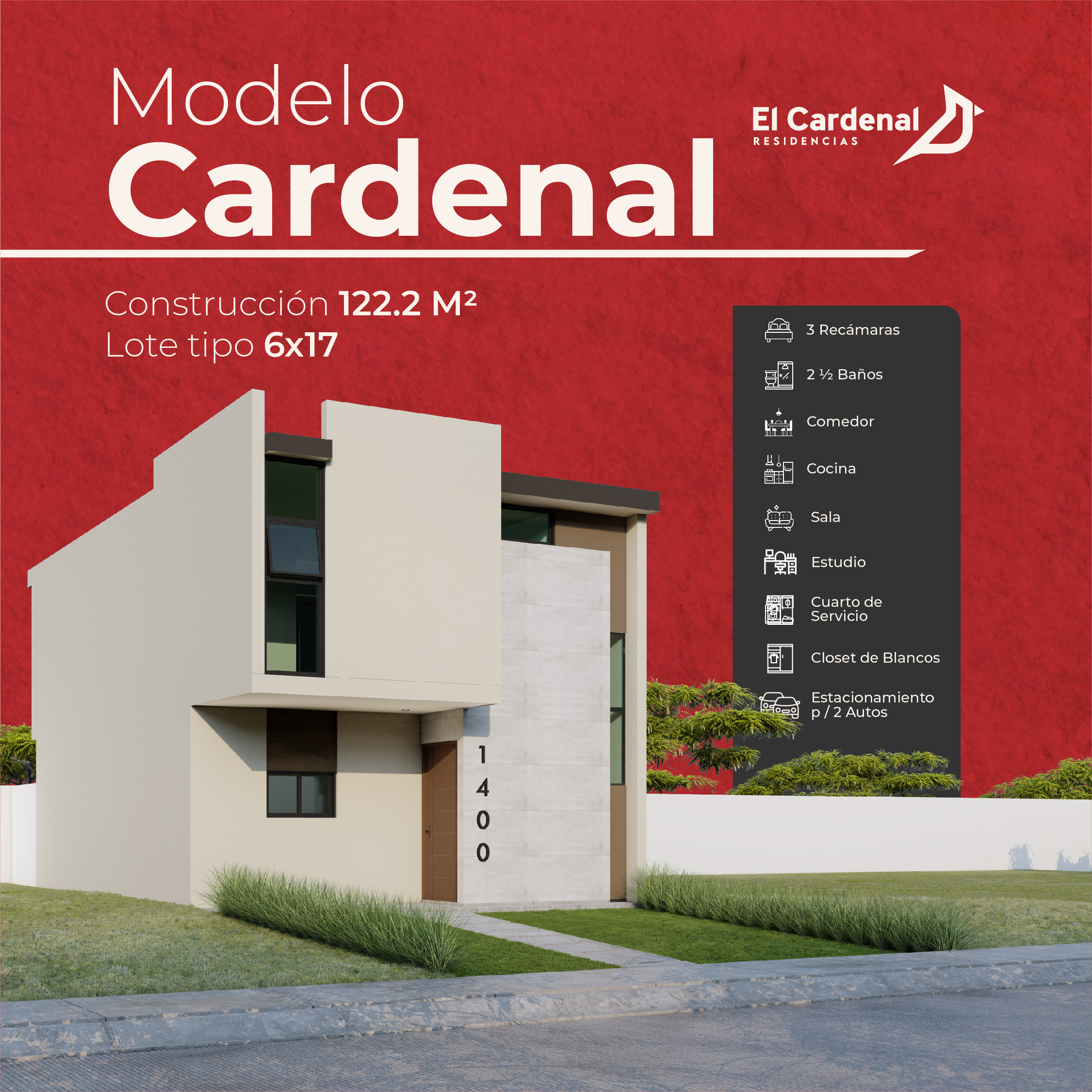 MODELO CARDENAL - PRIVADA LUGANO - EL CARDENAL — foto 2