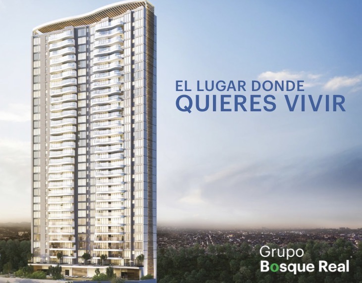 Departamento en bosque real