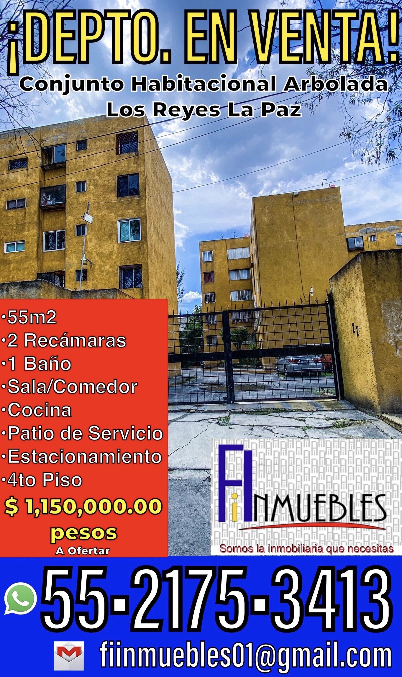 Departamento en Los Reyes La Paz