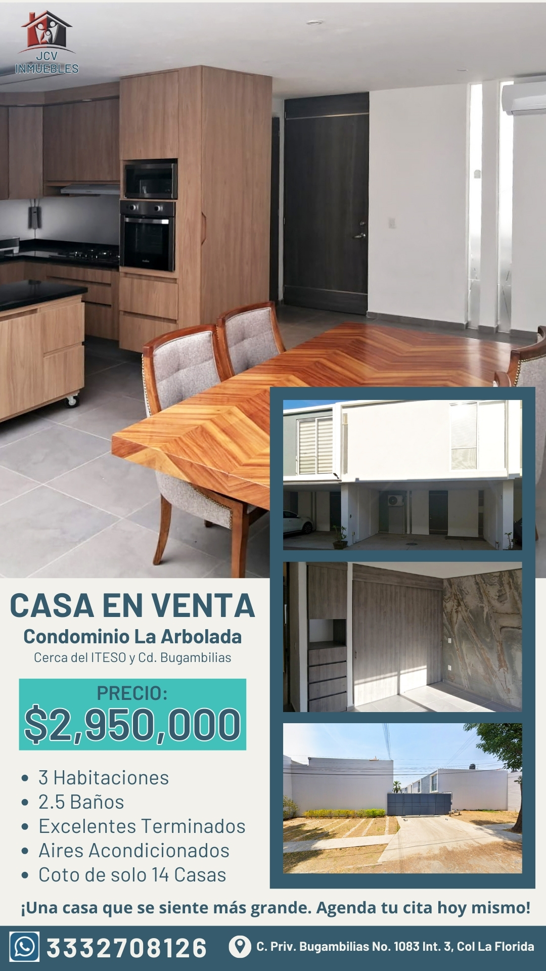Casa en Venta en Condominio La Arbolada, Col. La Florida, Zapopan