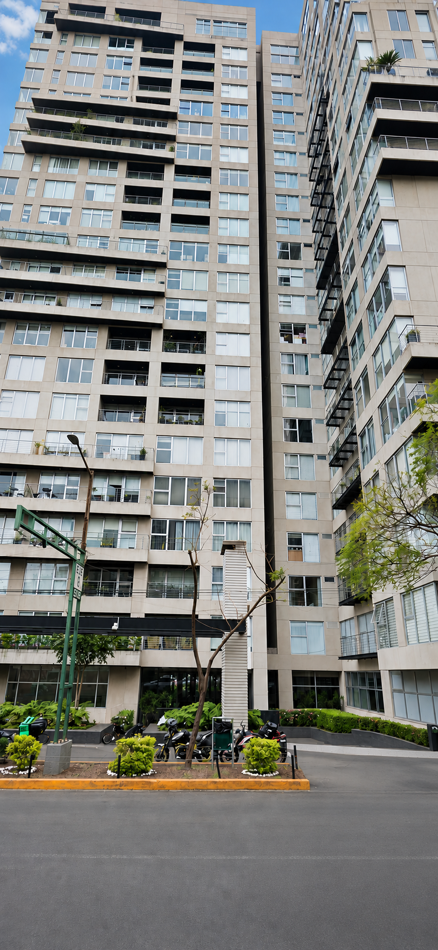 City towers  coyoacan
