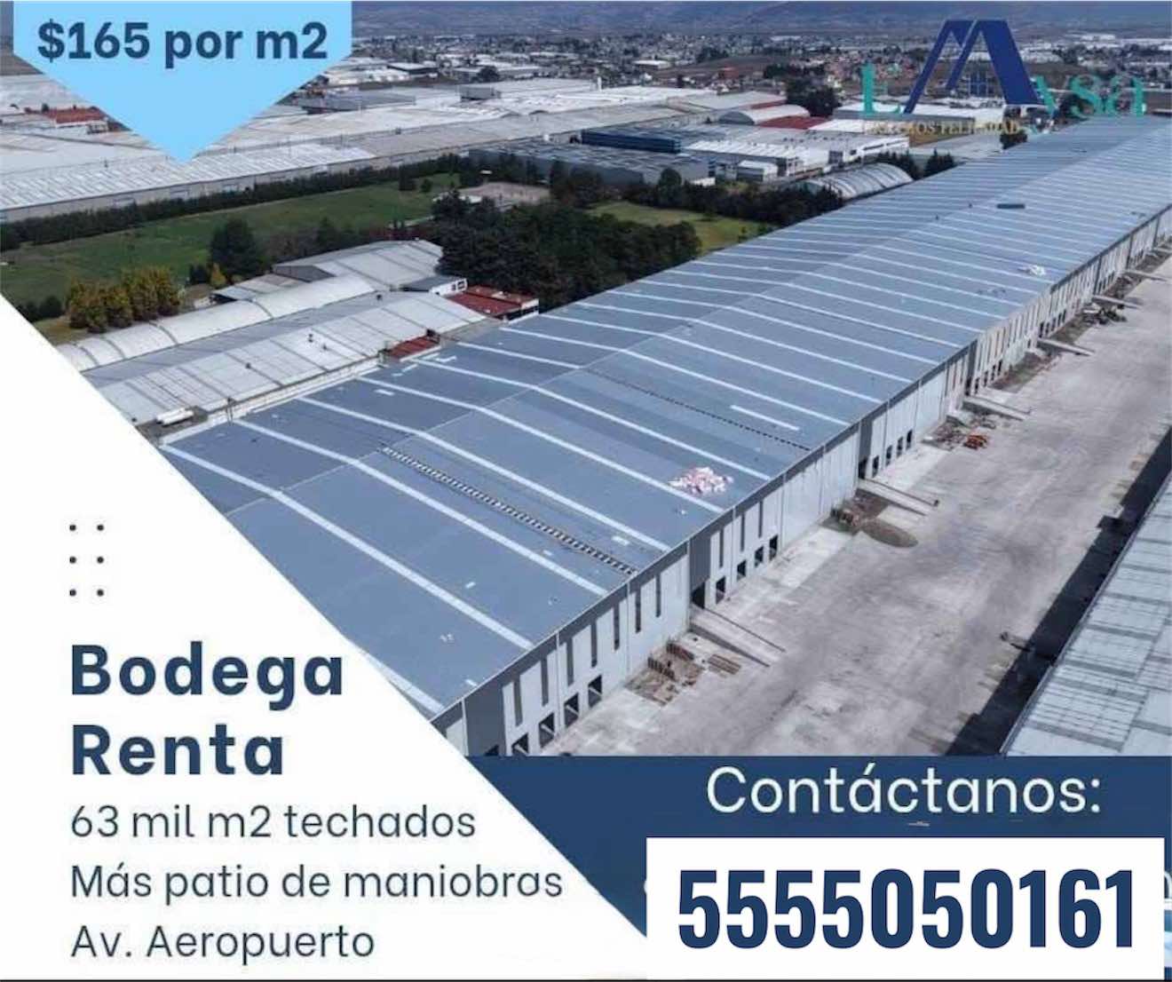 Bodega en renta en Av Aeropuerto